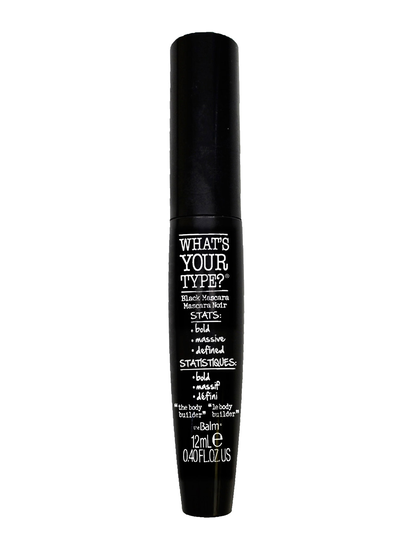 What's Your Type?® "The Body Builder" Ripsiväri Maskara Meikki Musta The Balm