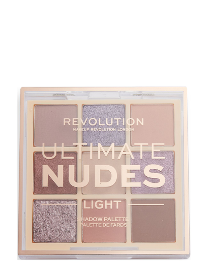 Revolution Ultimate Nudes Eyeshadow Palette Light Beauty WOMEN Makeup Eyes Eyeshadow Palettes Makeup Revolution