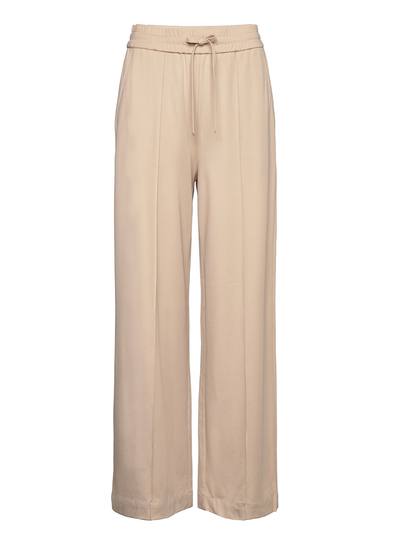 Pavla Trousers Leveälahkeiset Housut Beige IVY OAK