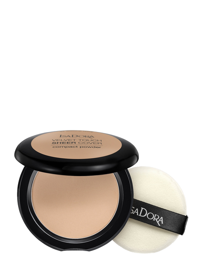 Velvet Touch Sheer Compactpowder Puuteri Meikki IsaDora