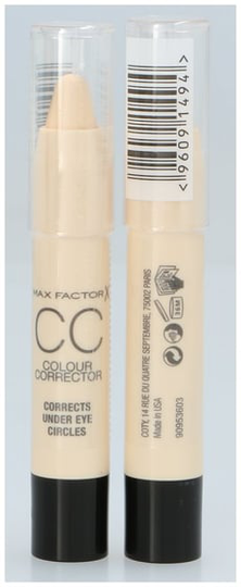 Max Factor Cc Colour Corrector Yellow - korjaa silmänaluset 3.3g - korjaa silmänaluset 3.3g