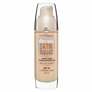 Maybelline Foundation Dream Radiant Liquid Foundation 1 Luonnollinen norsunluu