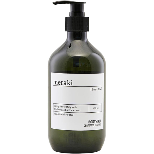 Linen Dew Body Wash, 490 ml Meraki Kylpy & Suihku