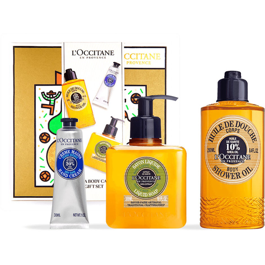 Shea Body Care, L'Occitane Vartalotuotepakkaukset