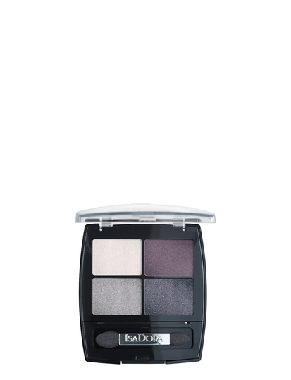 Eye Shadow Quartet Beauty WOMEN Makeup Eyes Eyeshadow Palettes Monivärinen/Kuvioitu IsaDora