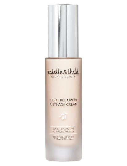 Super Bioactive Night Recovery Anti-Age Cream Beauty WOMEN Skin Care Face Night Cream Nude Estelle & Thild