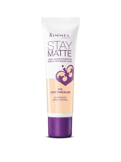 Rimmel London Stay Matte Liquid Mousse Foundation Shine Control 30ml Light Porcelain nr.010
