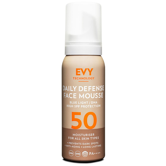 Daily Defence Face Mousse, 75 ml EVY Technology Aurinkosuoja kasvot