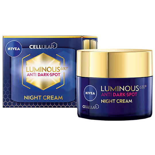 Luminous630 Anti Dark-Spot Night Cream, 50 ml Nivea Yövoiteet