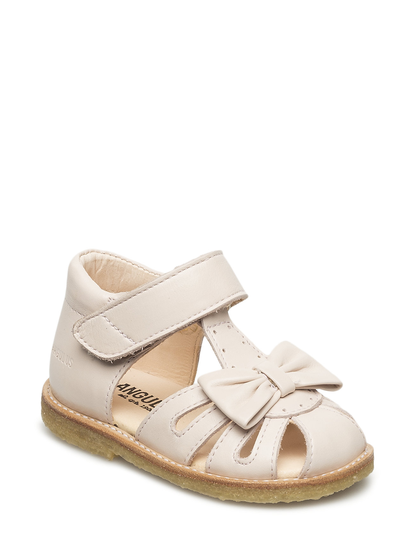 Sandals - Flat - Closed Toe - Shoes Summer Shoes Sandals Vaaleanpunainen ANGULUS
