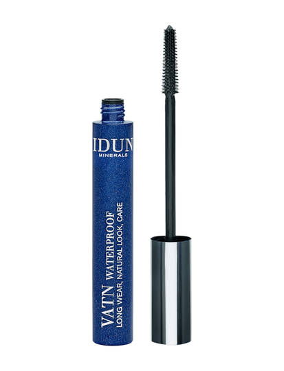 Mascara Vatn Waterproof 38°C Ripsiväri Maskara Meikki Musta IDUN Minerals