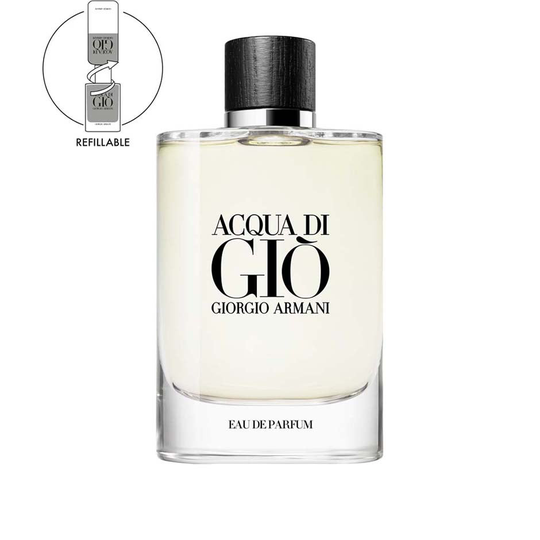 Aqua Di Gio Homme Refillable, 125 ml Armani Miesten hajuvedet
