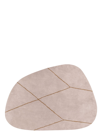 Shape Carpet, Small Home Textiles Rugs & Carpets Other Rugs Vaaleanpunainen Mette Ditmer