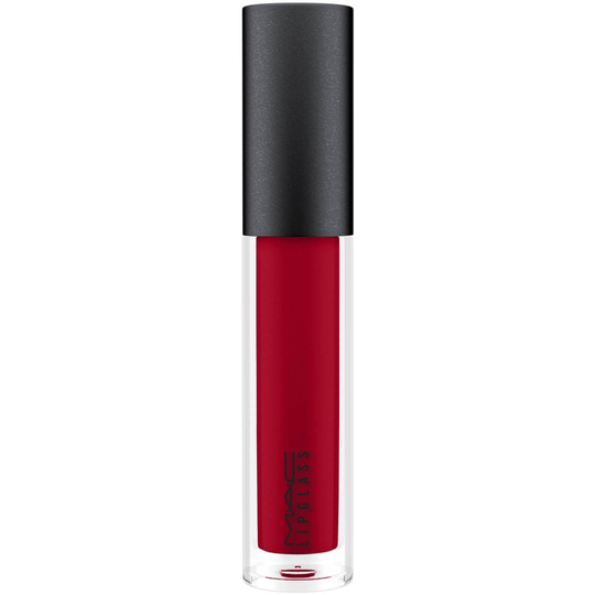 MAC Cosmetics In Monochrome Lipglass Ruby Woo
