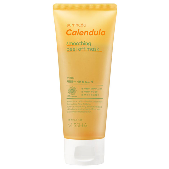 Su:nhada Calendula Smoothing Peel Off Mask, 100 ml MISSHA Kasvonaamiot