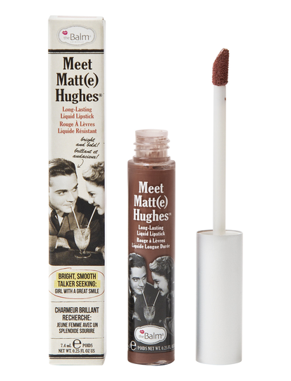 Meet Matt Hughes Reliable Huulikiilto Meikki Ruskea The Balm