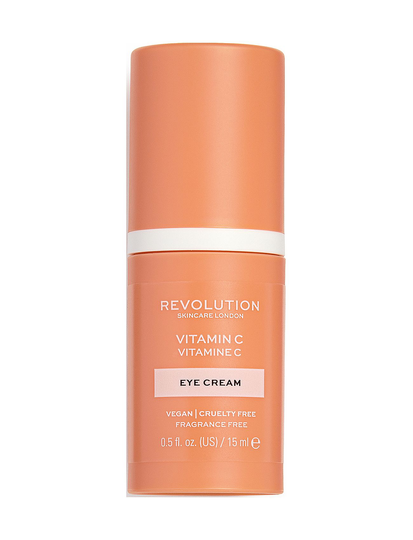 Revolution Skincare Vitamin C Brightening Eye Cream Beauty WOMEN Skin Care Face Eye Cream Nude Revolution Skincare