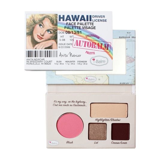the Balm Autobalm Hawaii Face Palette