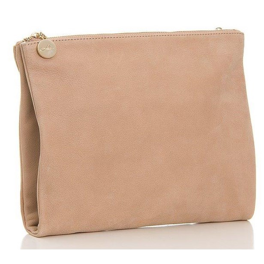LULU'S ACCESSORIES Small Leather Purse Beige