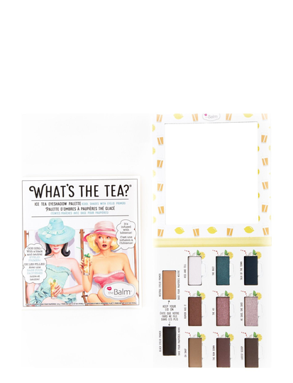 What's The Tea? Ice Tea Eyeshadow Palette Beauty WOMEN Makeup Eyes Eyeshadow Palettes The Balm