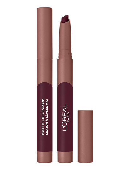 Infaillible Matte Lip Crayon Sizzling Sugar 107 Huulipuna Meikki Liila L'Oréal Paris
