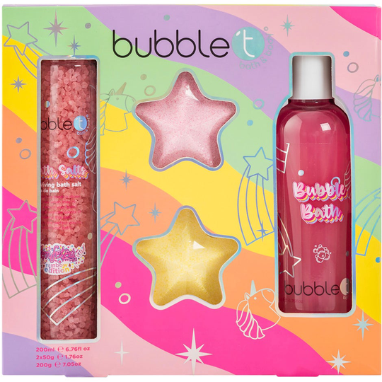 Rainbow Bath, 500 g BubbleT Kylpyvaahto & Kylpysuola
