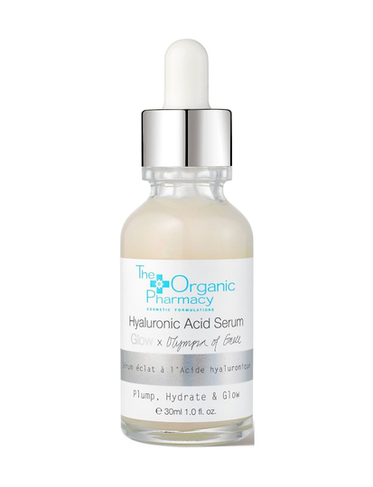 Hyaluronic Acid Glow X Olympia Of Greece Seerumi Kasvot Ihonhoito Nude The Organic Pharmacy