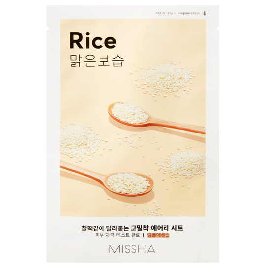 Missha Airy Fit Sheet Mask Rice