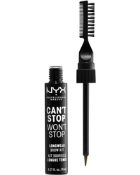 Can't Stop Won't Stop Longwear Brow Ink Kit, Ash Brown