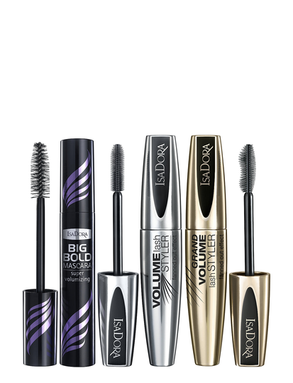 Volume Lash Styler Ripsiväri Maskara Meikki Musta IsaDora