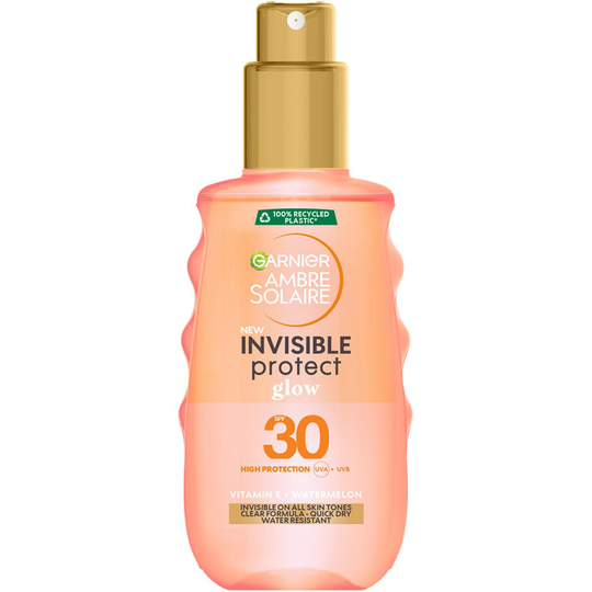 Ambre Solaire Invisible Protect Glow, 150 ml Garnier Aurinkosuoja vartalo