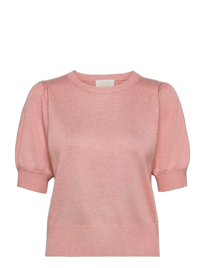 Liva Knit Tee Villapaita Vaaleanpunainen Minus