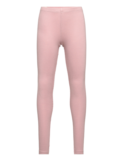 Rib Leggings Leggingsit Vaaleanpunainen Wheat