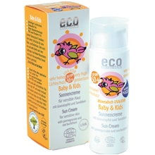 eco cosmetics solkräm spf50 baby 50 ml