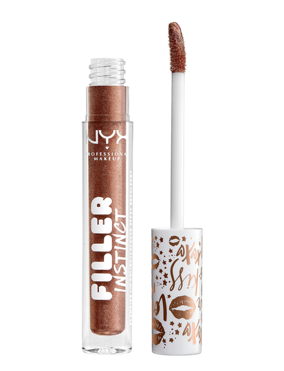 Filler Instinct Plumping Lip Polish Huulikiilto Meikki Ruskea NYX PROFESSIONAL MAKEUP