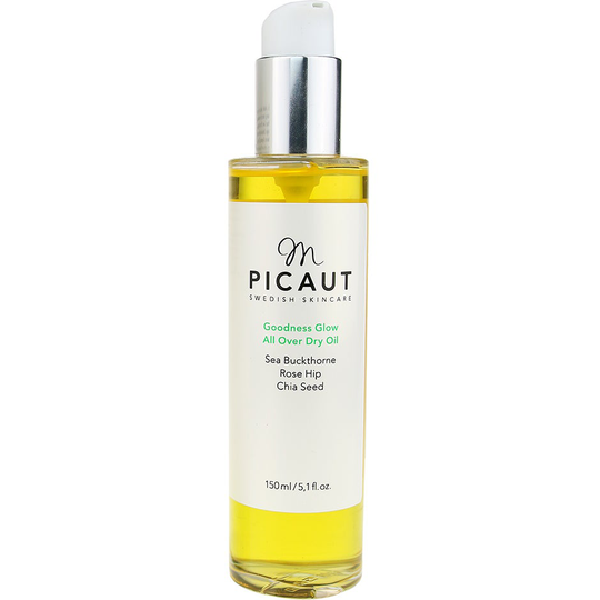 M Picaut Goodness Glow All Over Dry Oil, 150 ml M Picaut Swedish Skincare Vartaloöljy