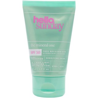 The mineral one - 100% mineral filter fragrance free face cream SPF 50