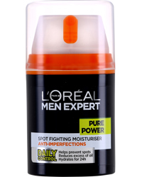 Men Expert Pure Power Anti-Breakout Moisturiser 50ml