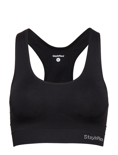 Rib Seamless Bra Lingerie Bras & Tops Sports Bras - ALL Musta Stay In Place