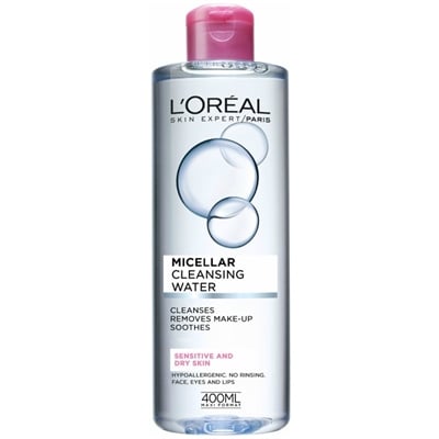 L' Oreal Paris Micellar Water Kuiva iho 400ml