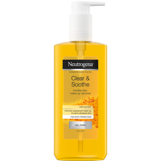 Neutrogena Clear & Soothe Micellar Jelly Make-UP Remover 200 ml