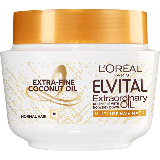 Elvital Extraordinary Oil Coconut Multi-use hair Mask, 300 ml L'Oréal Paris Hiusöljyt