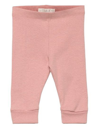 Leggings Cotton Leggingsit Vaaleanpunainen Little B