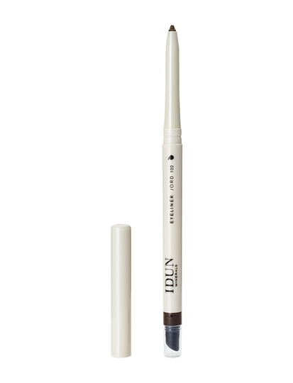 Creamy Eyeliner Jord Eyeliner Rajauskynä Meikki Ruskea IDUN Minerals