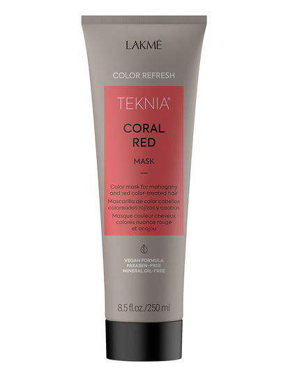 Refresh Coral Red Mask 250 Ml Hiusnaamio Nude Lakmé