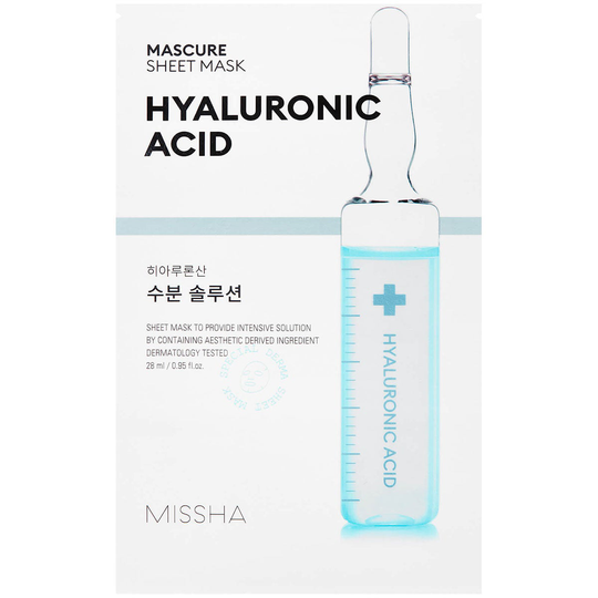 Mascure Hydra Solution Sheet Mask, 27 ml MISSHA Vaihe 7: Kangasnaamio