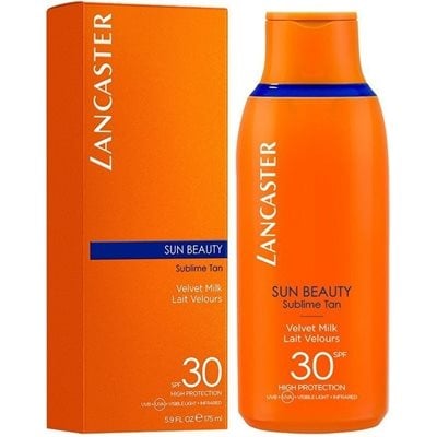 Lancaster Sun Beauty Velvet Rusketusmaito SPF30 400ml Korkea suojaustaso