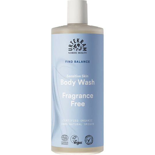 Fragrance Free Body Wash, 500 ml Urtekram Suihku- ja kylpytuotteet