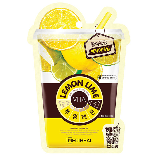 Lemonlime Vita Mask, 25 ml Mediheal Kasvonaamiot