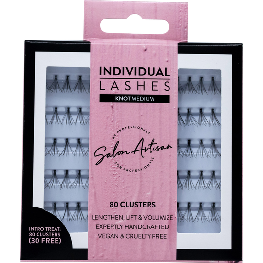Salon Artisan Individuals 80 Cluster Individual Lash (Knot) Mediu